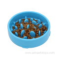 Slip Plastic Slow Feeder Pet Dog Food Bowl